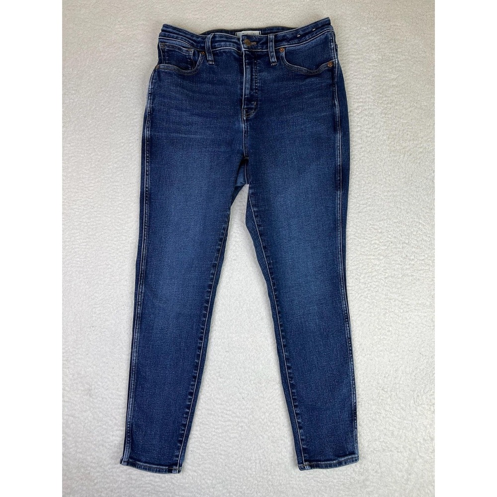 Madewell Curvy High-Rise Skinny Jeans Womens 29 Blue Medium Wash Stretch